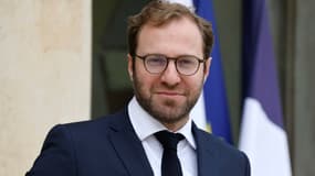 Le ministre français de l'Économie, des Finances et de l'Industrie Antoine Armand à l'Elysée à Paris, le 13 novembre 2024.