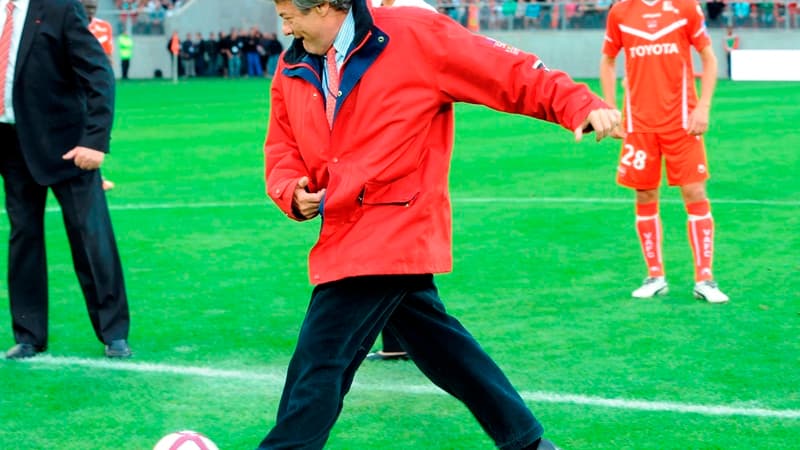 Jean-Louis Borloo, président de Valenciennes, en 2011