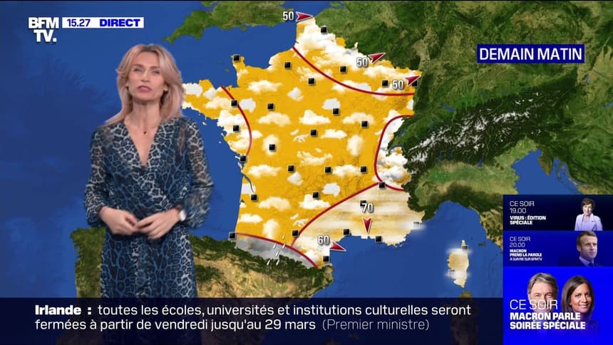 La Meteo Pour Ce Vendredi 13 Mars 2020