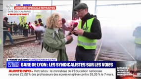 Gare de Lyon à Paris: les syndicalistes envahissent les voies