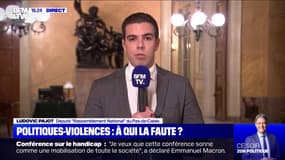 Violences: pour Ludovic Pajot (RN), "l'État ne prend pas de mesures pour dissoudre" les black blocs