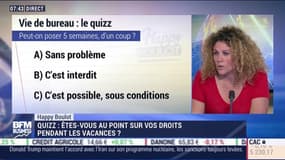 Happy Boulot: Êtes-vous au point sur vos droits pendant les vacances ? - 18/07