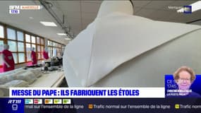 Messe du Pape à Marseille: dans les coulisses de la fabrication des étoles