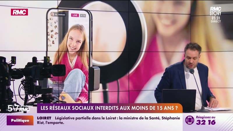 Les réseaux sociaux interdits aux moins de 15 ans ?