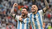 Pays-Bas-Argentine : la joie de Messi et Paredes