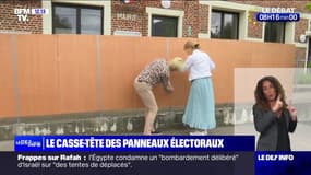 Européennes: le casse-tête des petites communes pour mettre en place les panneaux électoraux