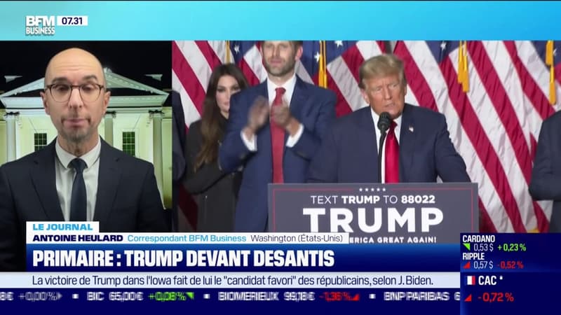 Primaire : Trump devant Desantis
