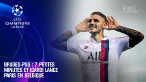 Bruges-PSG : 7 petites minutes et Icardi lance Paris en Belgique