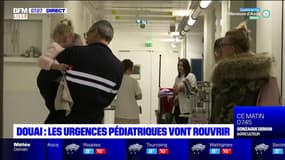 Nord: les urgences pédiatriques vont rouvrir le week-end à Douai