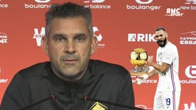 Équipe de France : "Ce qu'a fait Benzema en Ligue des nations ? Du niveau Ballon d'or", salue Gourvennec