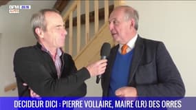 DECIDEUR DICI : Pierre Vollaire, Maire (LR) des Orres