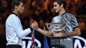 Rafael Nadal et Roger Federer