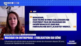 Masque au travail: BFMTV répond à vos questions