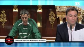 "Dress code" à l'Assemblée: "La honte, ce n'est pas le maillot de Ruffin, c'est qu'ils en soient là"