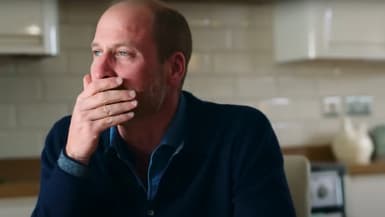 Le prince William dans une vidéo de prévention contre le suicide, le 10 octobre 2025.