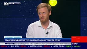 Tech For Good Awards: le Prix coup de cœur est remis à la startup Spareka