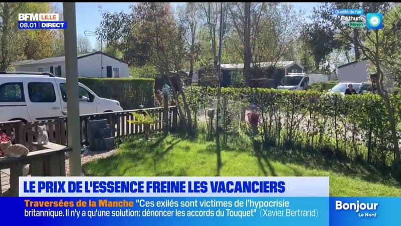 Avec les prix de l'essence en hausse, les campings à la peine dans la Région