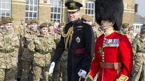 Le Prince William lors de la parade de la Saint-Patrick