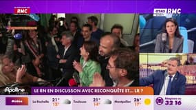 "Je pense qu'au sein des LR, il y a des gens qui participeront à une majorité de gouvernement", affirme Louis Aliot