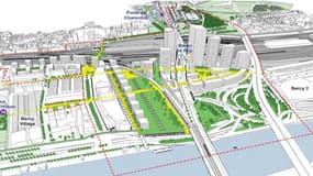 Projet d'aménagement de la ZAC Bercy-Charenton (XIIe)