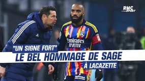 OL : "Un signe fort pour le vestiaire"... le bel hommage de Sage à son capitaine (et "équilibriste") Lacazette