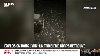 Un troisième corps retrouvé dans les décombres après l'explosion d'un immeuble à Trévoux, dans l'Ain