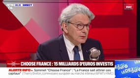 "Nous sommes aujourd'hui dans une compétition mondiale qui n'a jamais été aussi féroce", analyse Thierry Breton, qui estime que seule "l'Europe" peut faire le poids face aux États-Unis et à la Chine 