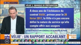 Vélib': un rapport accablant de l'inspection générale de la Ville de Paris