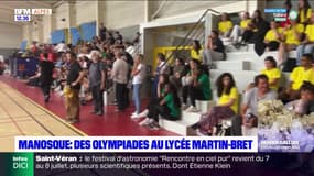 Manosque: des olympiades au lycée Martin-Bret