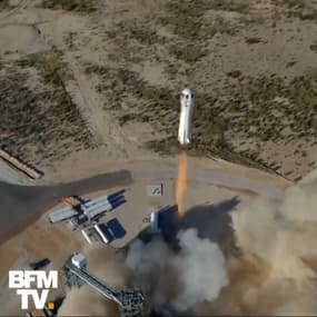 Blue Origin: la fusée de Jeff Bezos réussit son onzième vol d'essai