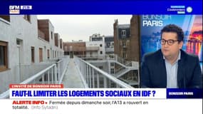 Pour Adrien Delacroix, adjoint au maire de Saint-Denis, il faut "rééquilibrer" la production de logements sociaux dans les communes