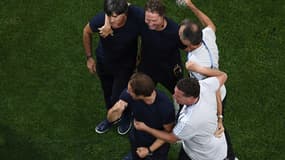 Le staff de l'Allemagne