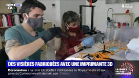 En Haute-Corse, ce couple fabrique bénévolement des visières de protection
