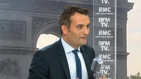 Florian Philippot vendredi matin sur BFMTV et RMC.