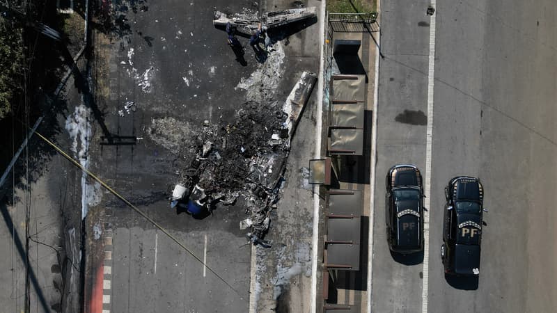 Brésil: deux morts dans le crash d'un petit avion en plein Sao Paulo