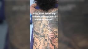 "Tatouage de merde", Sterling affiche gentiment Sané