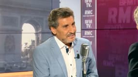 Mohed Altrad, président du Montpellier Hérault Rugby et candidat à la mairie de Montpellier, le 18 septembre 2019