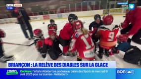 Briançon: la relève des Diables rouges sur la glace 