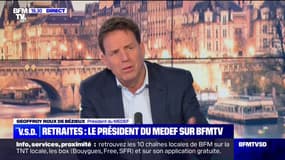 Pour Geoffroy Roux de Bézieux (Medef), il faut faire la réforme des retraites car "la raison nous y oblige"