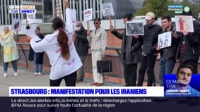 Strasbourg : une manifestation en soutien aux Iraniens