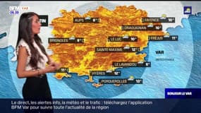 Météo Var: des éclaircies dans l'après-midi, 18°C à Toulon
