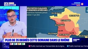 Rhône: malgré les fortes chaleurs des prochains jours, on ne peut pas encore parler de "canicule"