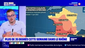 Rhône: malgré les fortes chaleurs des prochains jours, on ne peut pas encore parler de "canicule"