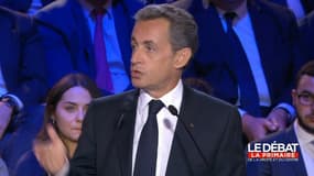 Nicolas Sarkozy s'en est pris à ses adversaires sur les Accords du Touquet.
