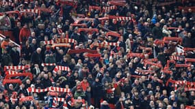 Des supporters de Liverpool, le 12 janvier 2026