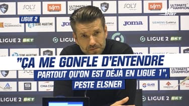 Ligue 2 : "Ça me gonfle d’entendre partout qu’on est déjà en Ligue 1", peste Elsner