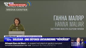 "Les soldats ukrainiens se battent désespérément" à Soledar selon la vice-ministre de la Défense ukrainienne