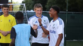 Chase Adams, jeune attaquant de Colombus 2, le 20 juillet 2024