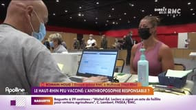 RMC chez vous : Le Haut-Rhin peu vacciné, l'anthroposophie responsable ? - 13/01