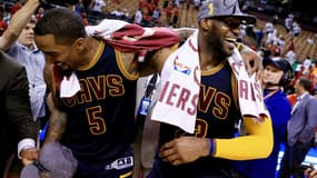 J.R. Smith et LeBron James